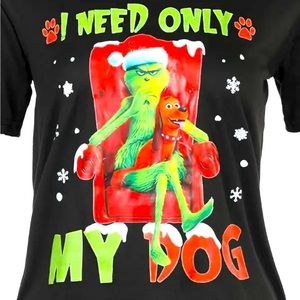 NWT - GRINCH CHRISTMAS SHORT SLEEVE T-SHIRT,  SIZE LRG